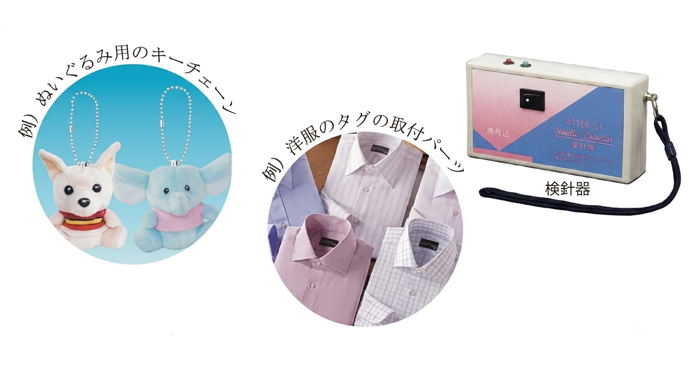 検針器による検査