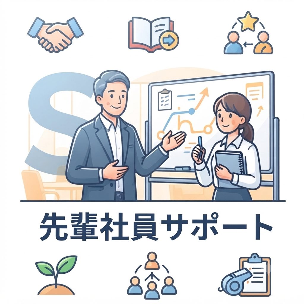 先輩社員サポート