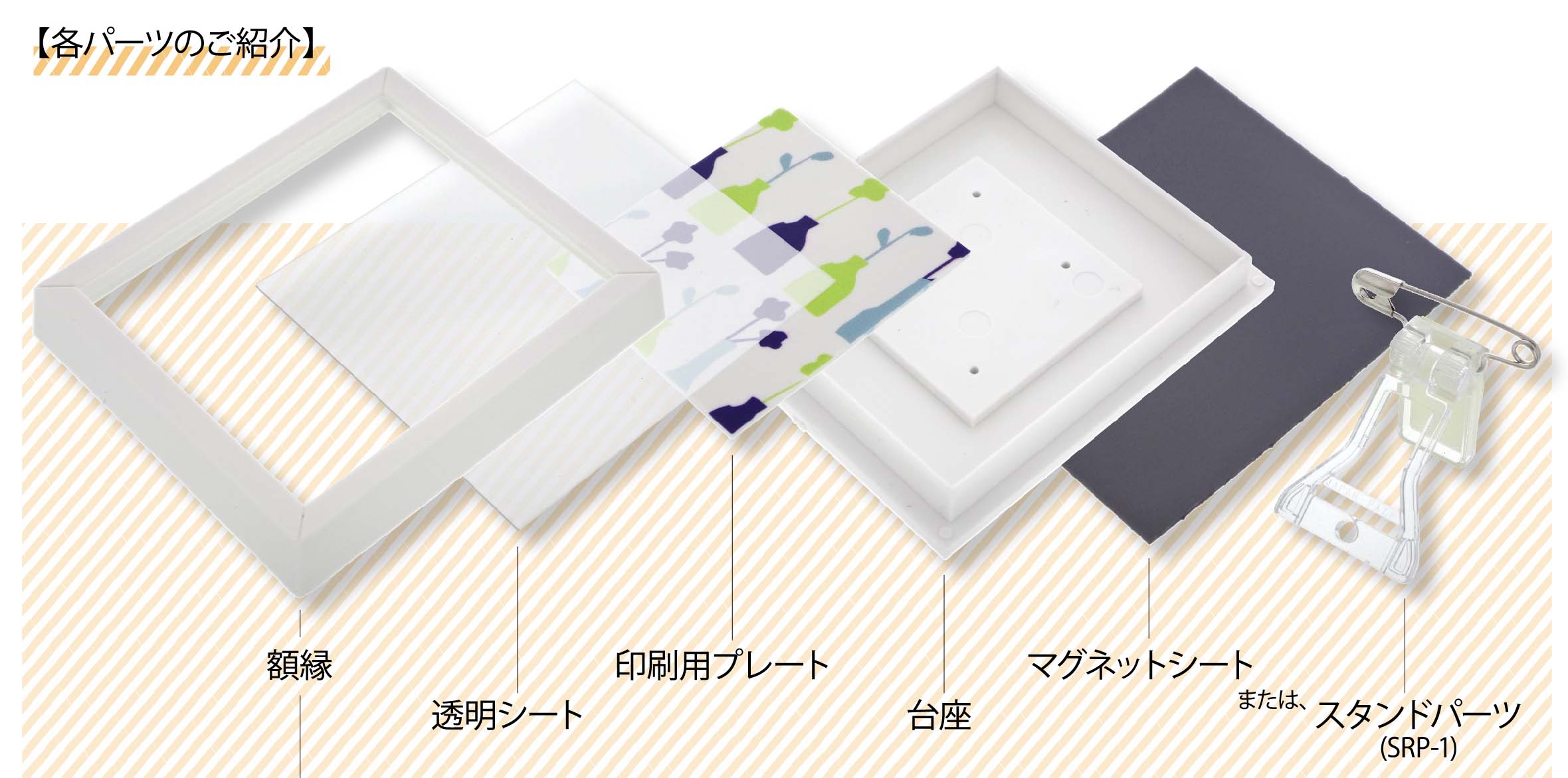 ミニ額縁フォトシールキット - 2