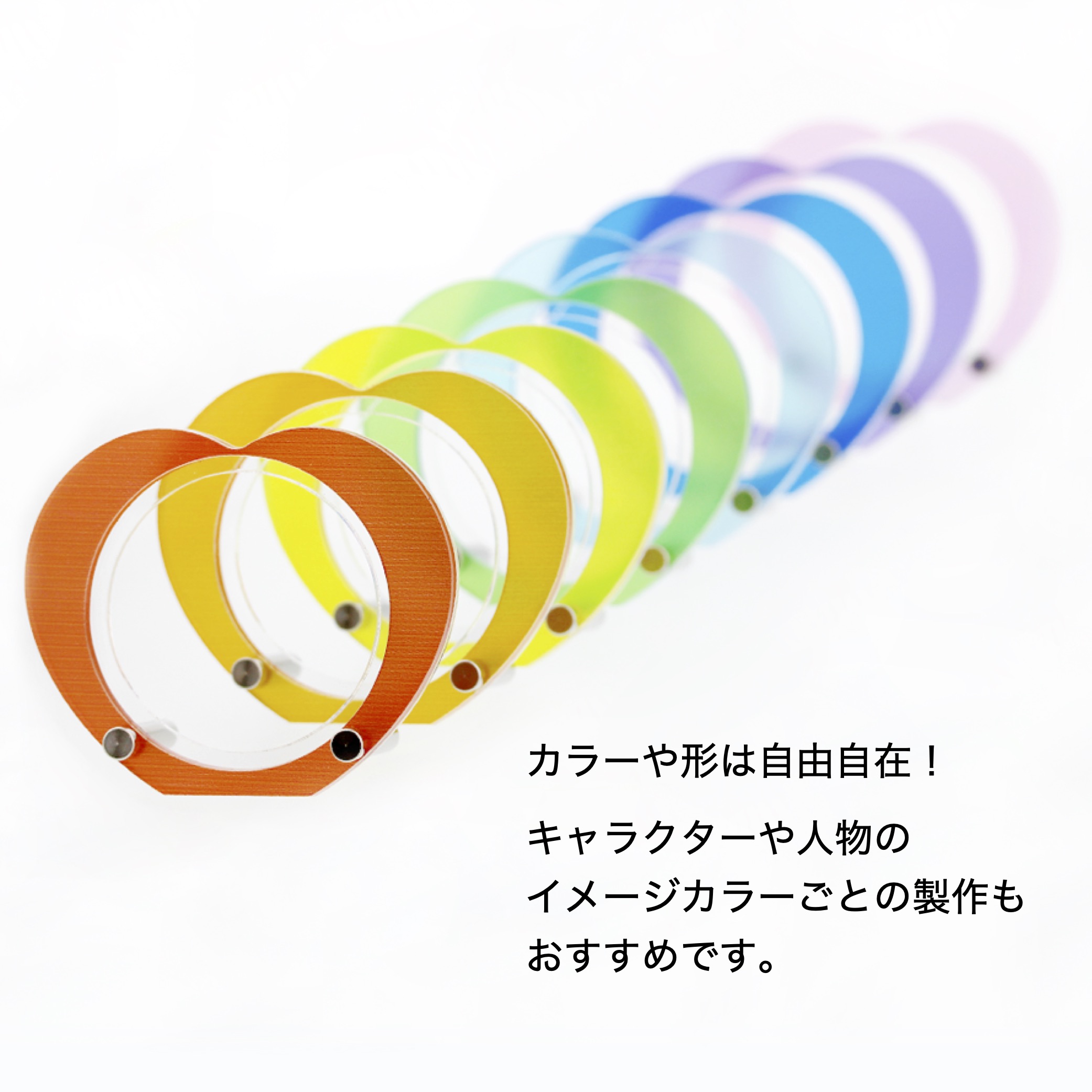 アクリル缶バッジスタンド◆ - 3